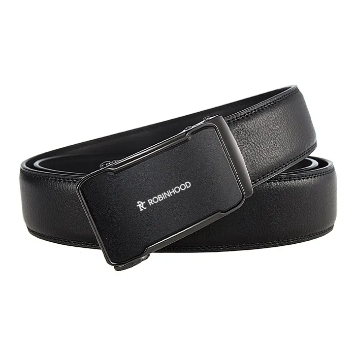 ROBINHOOD Cow Leather Belts Men's Width 3.5CM-4