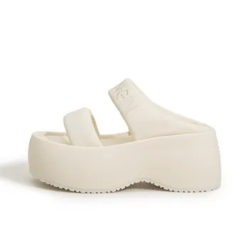 Milan Love Song Rubber Sole Slip Resistant Abrasion Resistant Cushioning Slide Slippers Women's