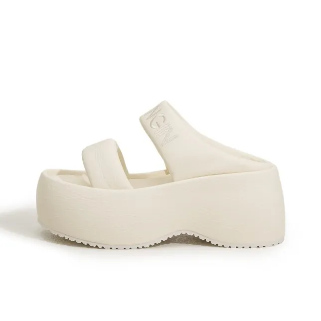 Milan Love Song Rubber Sole Slip Resistant Abrasion Resistant Cushioning Slide Slippers Women's-0