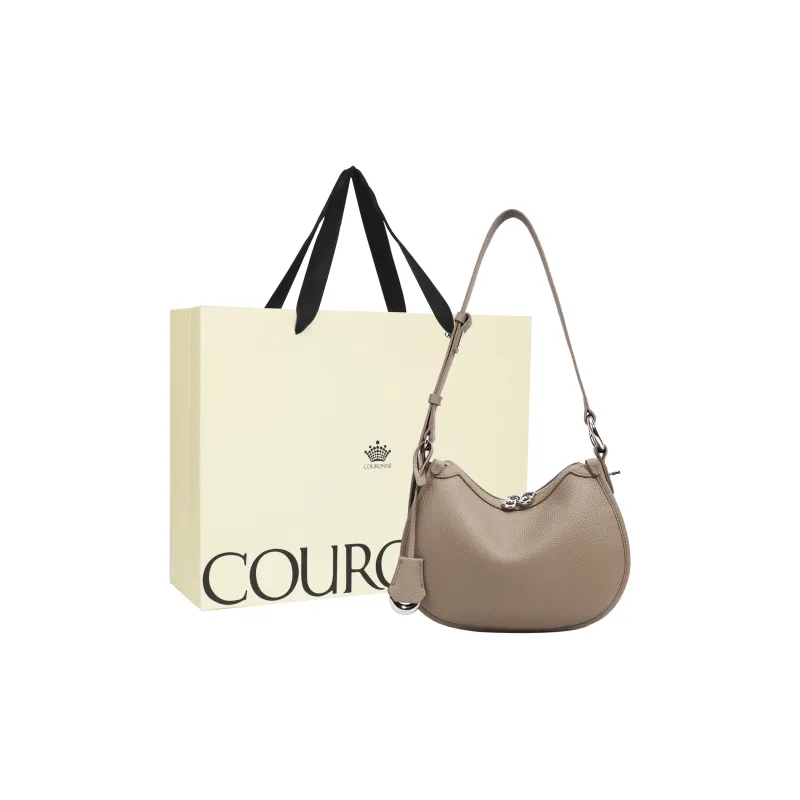 COURONNE Cow Leather Shoulder Bag Regular Women's Multicolor-14