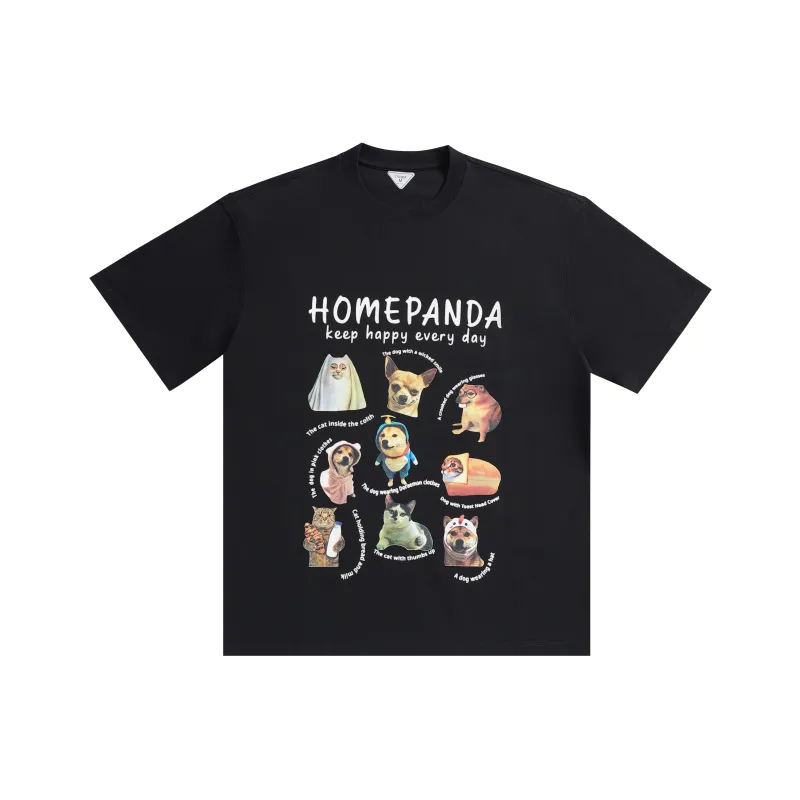 HOME PANDA T-Shirts Unisex-0