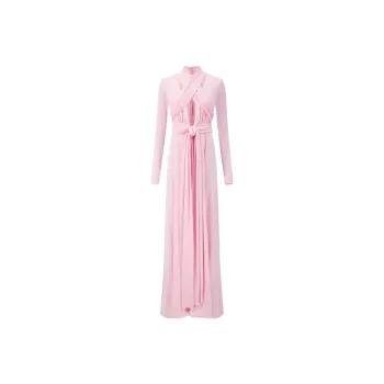 Giambattista Vall Draped Cashmere silk Blend Gown