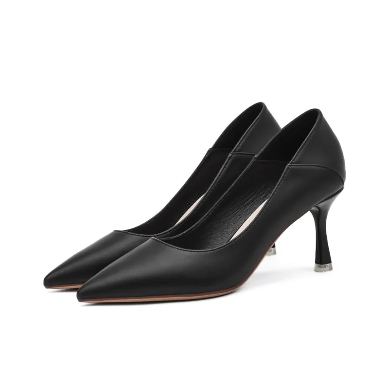 Lan Miao Slim Heel High Heels Women's-5