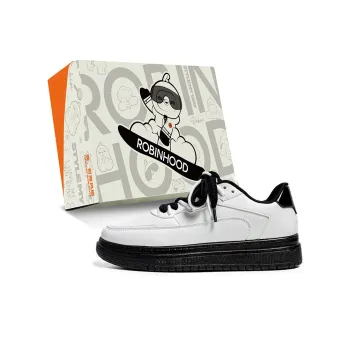 ROBINHOOD Slip Resistant, Abrasion Resistant, Lightweight, Breathable Low Top Skateboard Shoes Men's Box Included