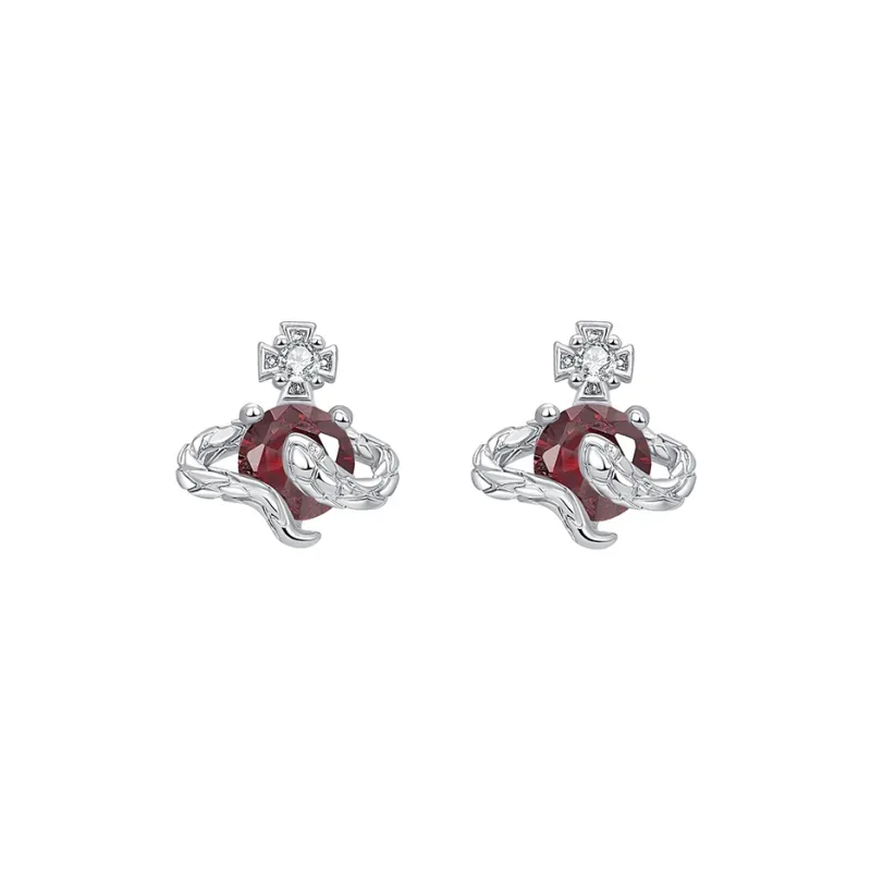 Lady Go Titanium Steel Alloy Stud Earrings Women's-22