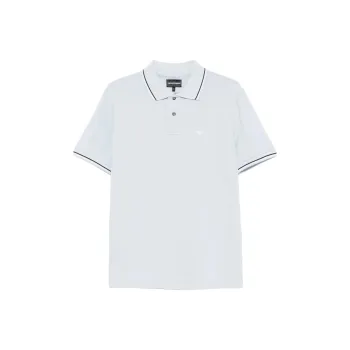 EMPORIO ARMANI Polo Shirt Men's Cerulean Coast