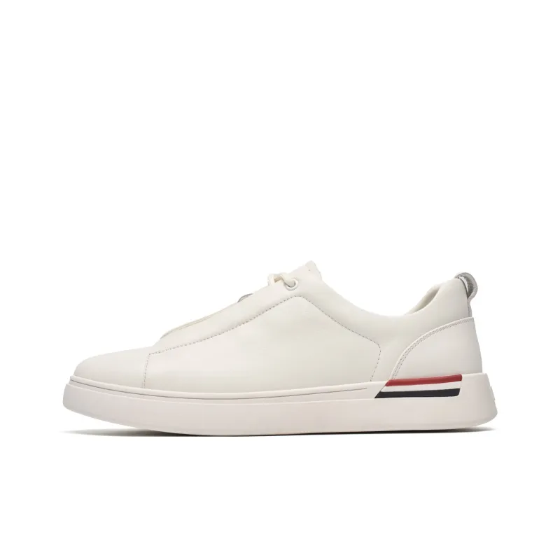 C°BANNER Low Top Skateboard Shoes Men's White-0