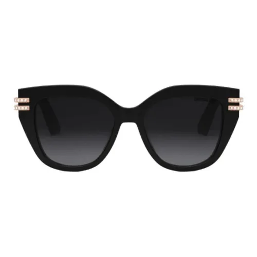 DIOR Acetate Cat Eye Sunglasses Unisex Black