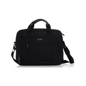 SUISSEWIN Polyester Briefcase Unisex Black