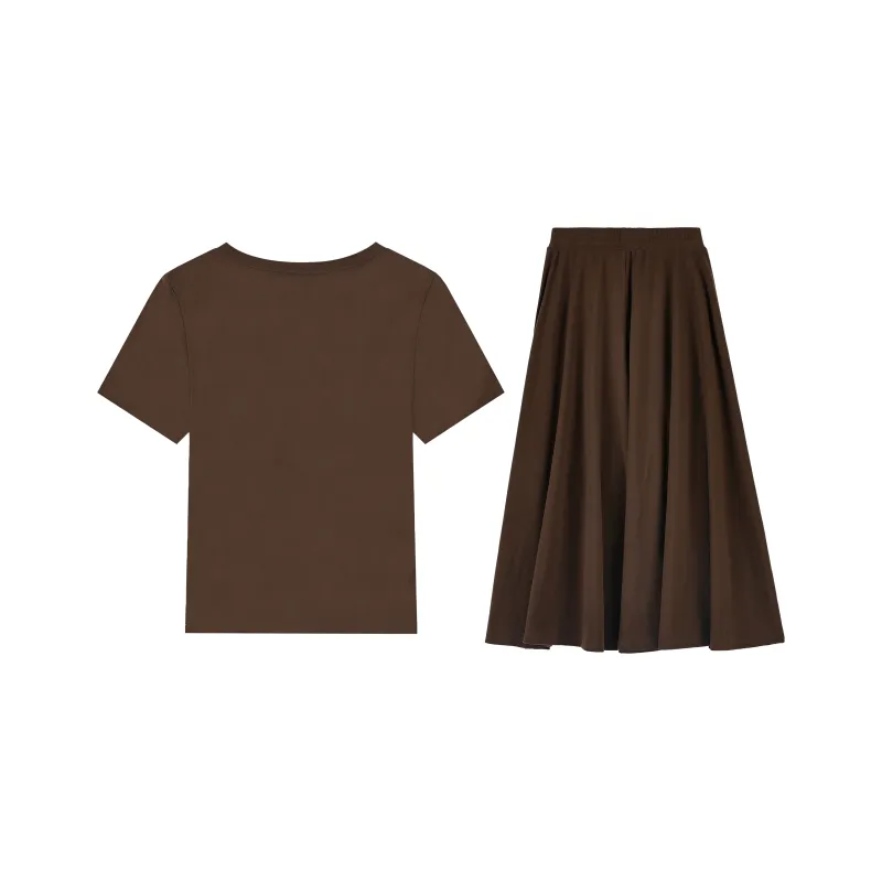 BEETLE TOWN Two Piece Skirt Sets Women's-13