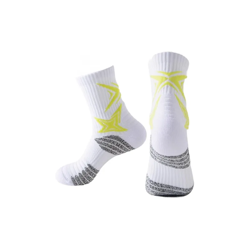 Gentle Welcome Basketball Socks Men's-1