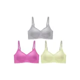 3 Pack (Gray Purple+Rose Red+Light Green)