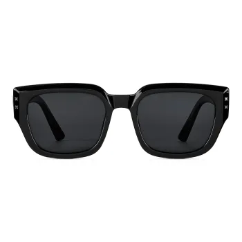 ENFANTIN TR/Memory Plastic Square Sunglasses Unisex