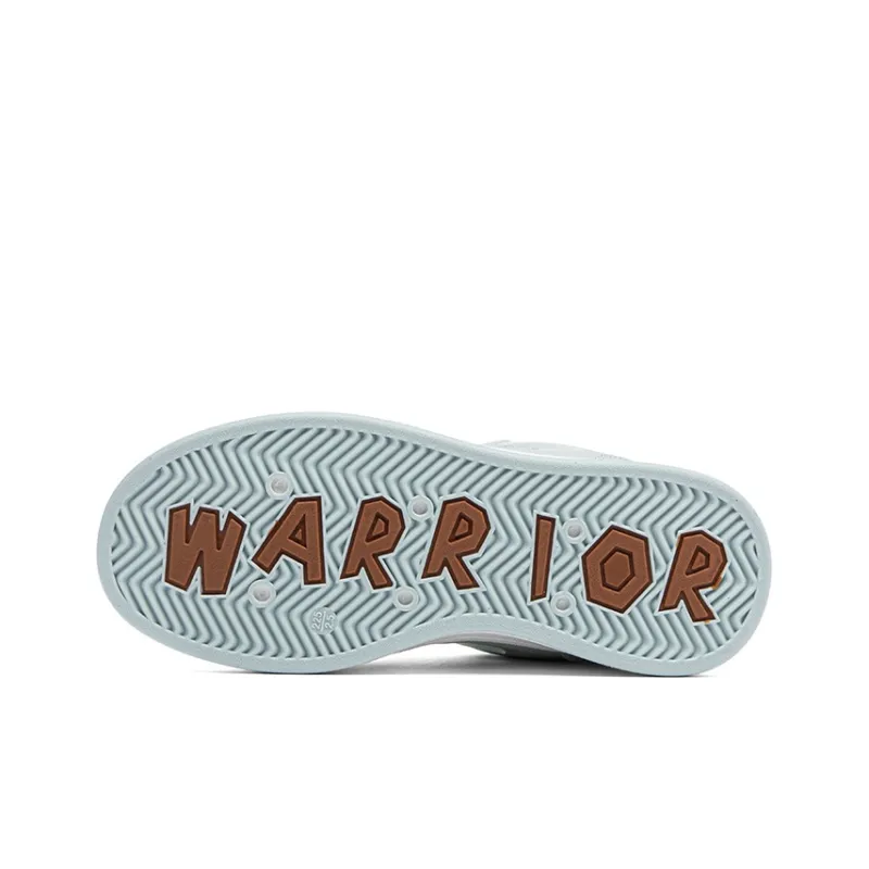 Warrior Slip Resistant, Abrasion Resistant, Lightweight Low Top Skateboard Shoes Women's White Green-5