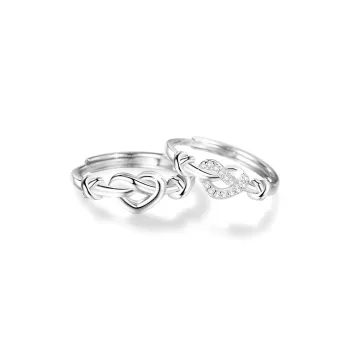 DAWO 925 Sterling Silver Rings Women's