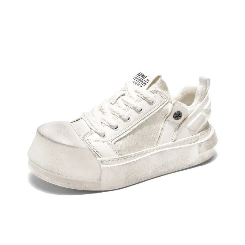 OUGLEMEN Coverage Slip Resistant And Abrasion Resistant Low Top Skateboard Shoes Men's-2