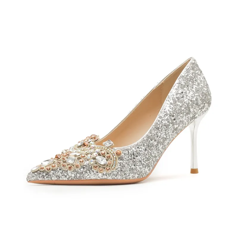 GOSO Slim Heel High Heels Women's-5