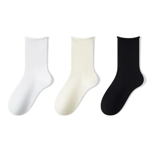 Moremoli Mid Calf Socks Women's 3 Pack