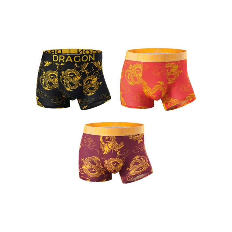 PLANDOO Underpants Men's Combo Set-4