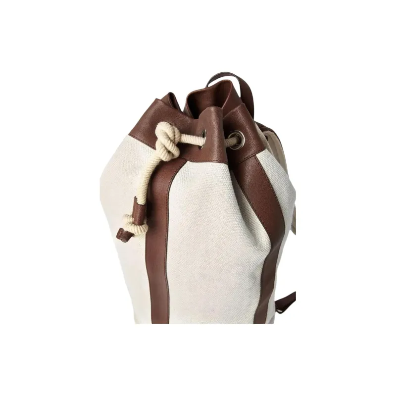 Brunello Cucinelli Water resistant Drawstring Backpack-2