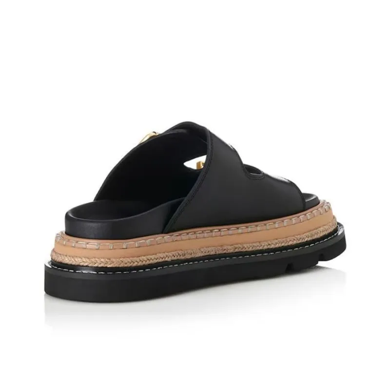 ALIAS MAE Rubber Foam Outsole Odor Resistant Slide Slippers Women's Black-3