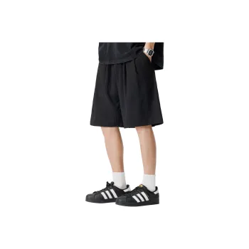 ZWWWZ Casual Shorts Unisex Black