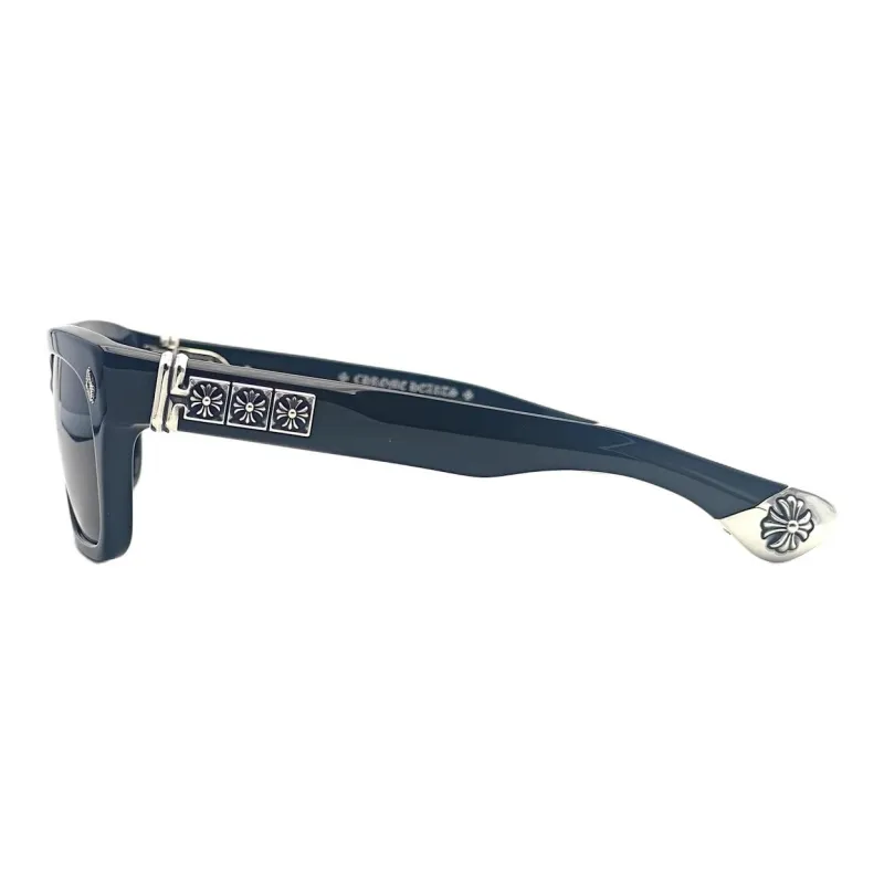 Chrome Hearts Acetate Square Sunglasses Men's Black-2
