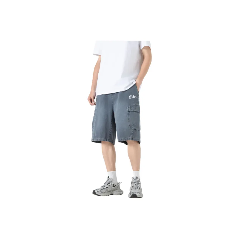 SOIE Denim Shorts Unisex-15