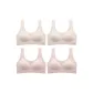 4 Pack (2 Milk White+2 New Elegant Pink)