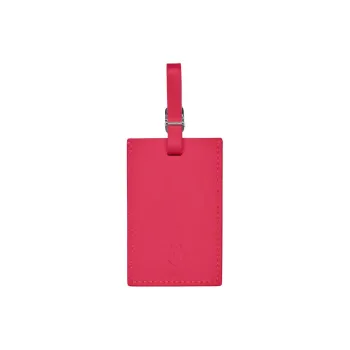 RIMOWA Leather Luggage Tag Unisex Pink