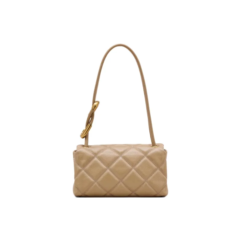 MARC JACOBS Leather Handbag, Shoulder Bag Mini Women's Camel-2