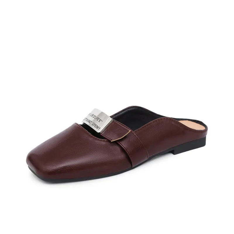 SUPEREDGE Quiet Abrasion Resistant Closed Toe Slippers Women's-5