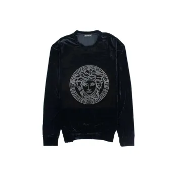 VERSACE Sweatshirts Men Black