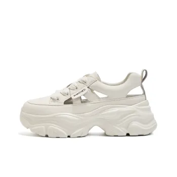 Hotwind Breathable Lightweight Height Increasing Low Top Chunky Sneakers Women's