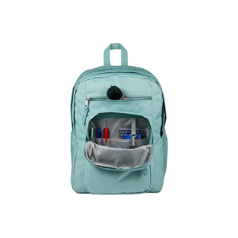 JanSport Polyester Backpack Unisex Blue Green-6