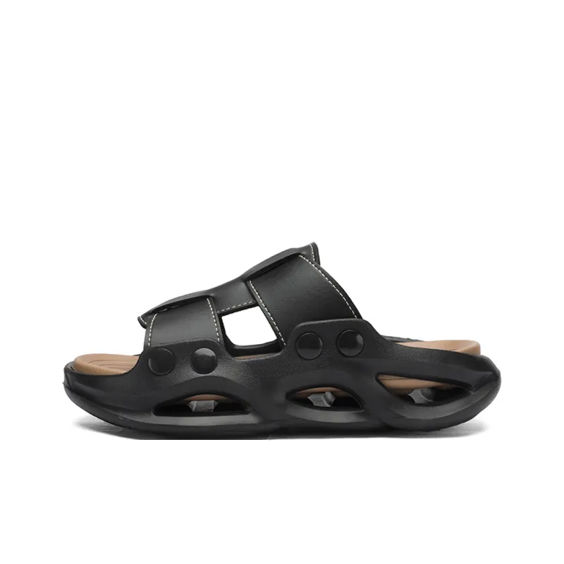 YUZHAOLIN EVA Slip Resistant Abrasion Resistant Slide Slippers Men's-10