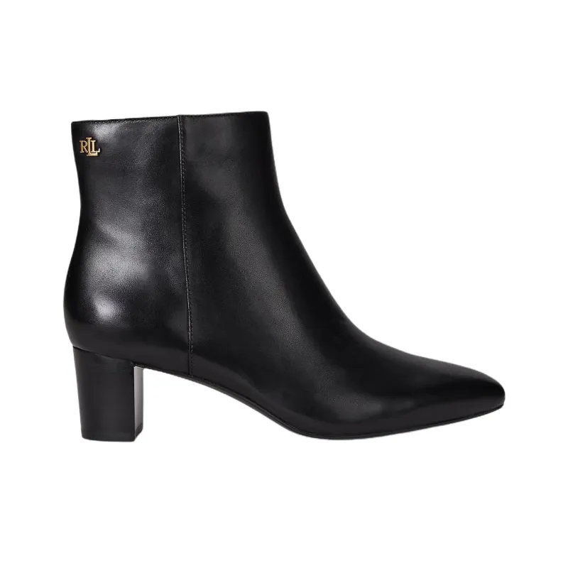 LAUREN RALPH LAUREN Ankle Boots 4.5cm Women's Black-1