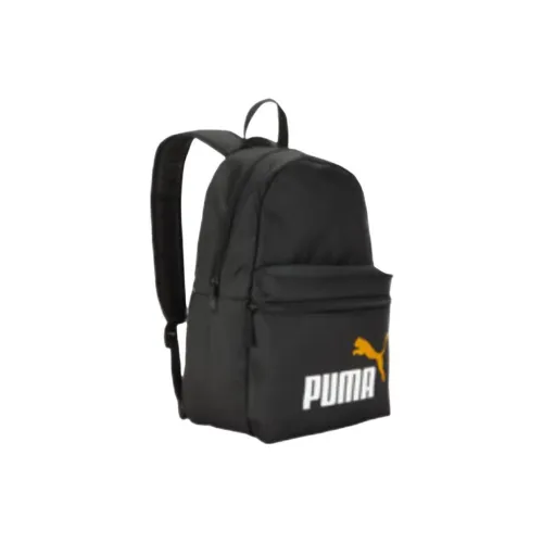 PUMA Fabric Backpack Medium Size Unisex Black