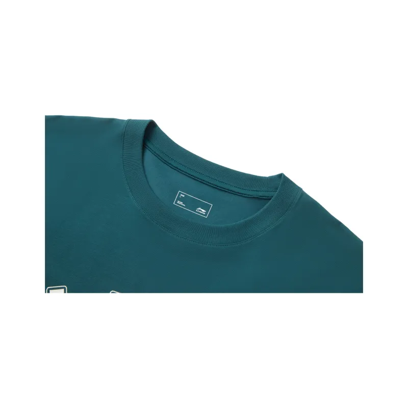 LiNing Sports Trend Series T Shirt Men's Dark Reef Green-2