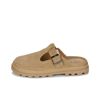 Palladium Abrasion Resistant Slip Resistant Closed Toe Slippers Unisex Brown