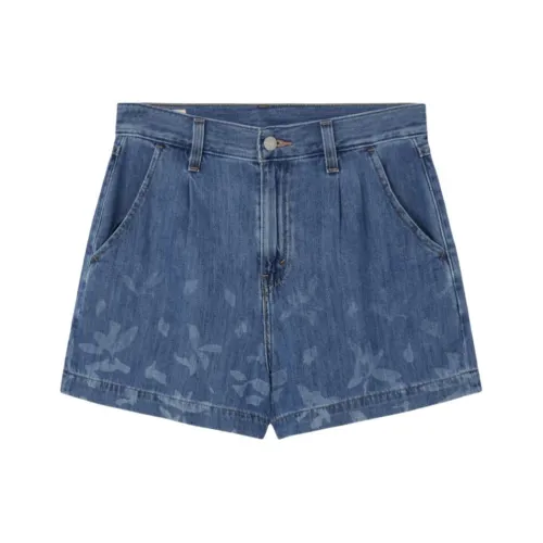 Levis Denim Shorts Women's Light Blue