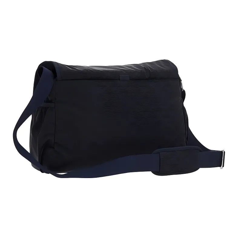 EMPORIO ARMANI Monogram Jacquard Foldover Top Shoulder Bag-2