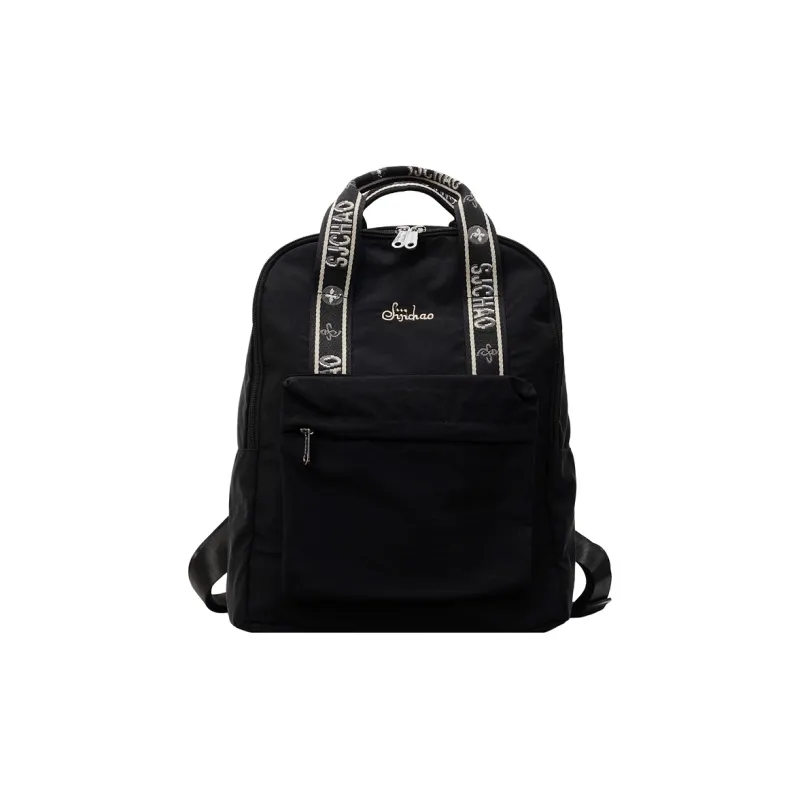 WICKBUEN Canvas Backpack Unisex Multicolor-12