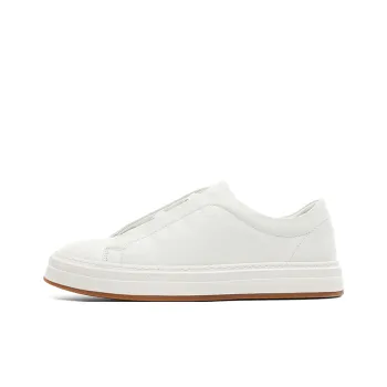 WEISHIBANGWEI Low Top Skateboard Shoes Men's White