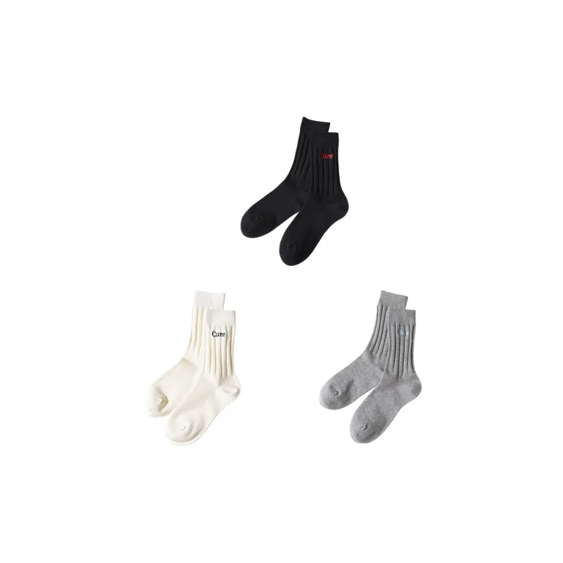 Under The Boots Mid Calf Socks Unisex 3 Pack-6