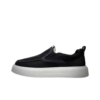 Ruomini Low Top Casual Shoes Men's Black