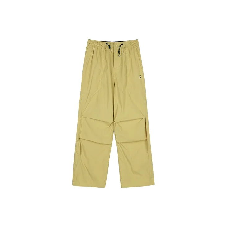 ACMEITEM Casual Pants Unisex Ginger Yellow-0