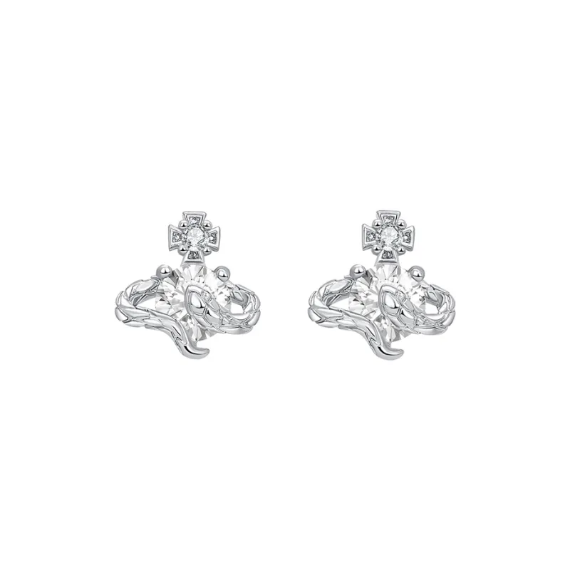 Lady Go Titanium Steel Alloy Stud Earrings Women's-18