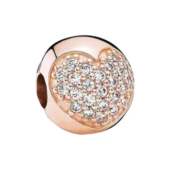 Pandora 925 Sterling Silver Jewelry Accessories Unisex Rose Gold