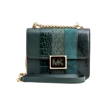 MICHAEL KORS Sonia Leather Shoulder Bag, Crossbody Bag Small Size Women's Jasper